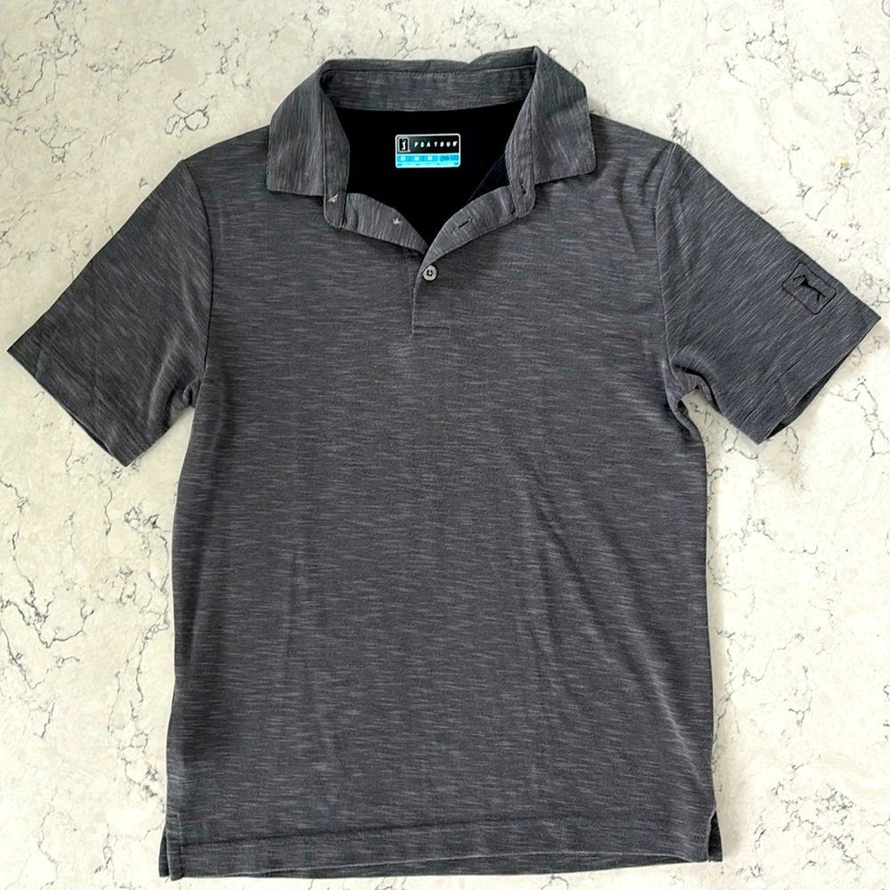 PGA tour grey polo